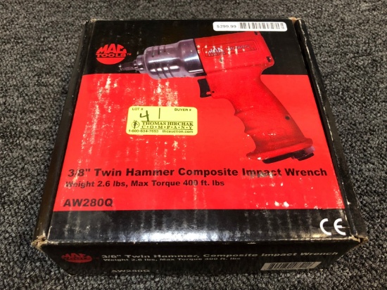 MAC 3/8" Twin Hammer Composite Impact Wrench