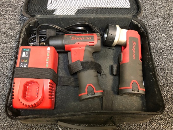 Snap-on 1/4" Impact Wrench & Rechargeable