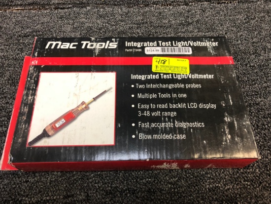 MAC Integrated Test Light / Voltmeter