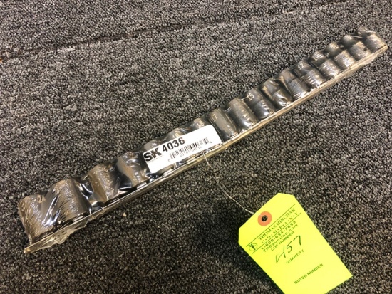 SK 17-PC. 3/8" Drive Metric Impact Socket Set