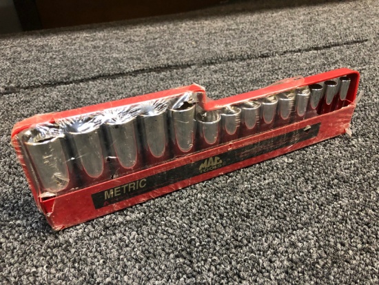 MAC 14-PC. 3/8" Drive Metric Deep Socket Set