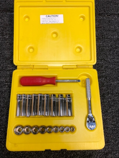 MAC 20-PC. 1/4" Metric Socket Driver Set
