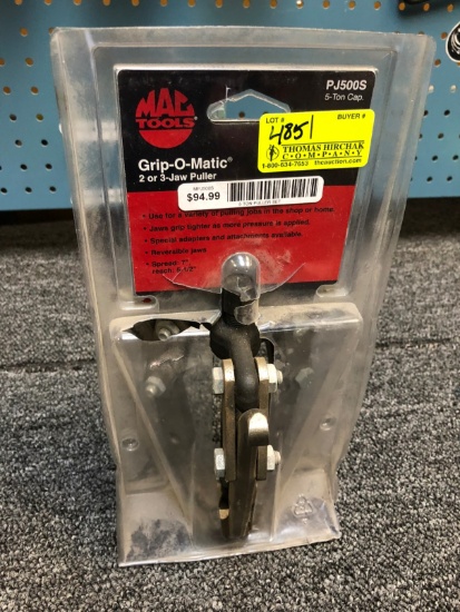 MAC Grip-o-Matic 2 or 3 Jaw Puller