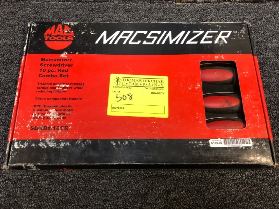 MAC Macsimizer 10-PC. Screwdriver Combo Set