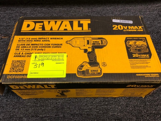 DeWalt 1/2" Impact Wrench Kit