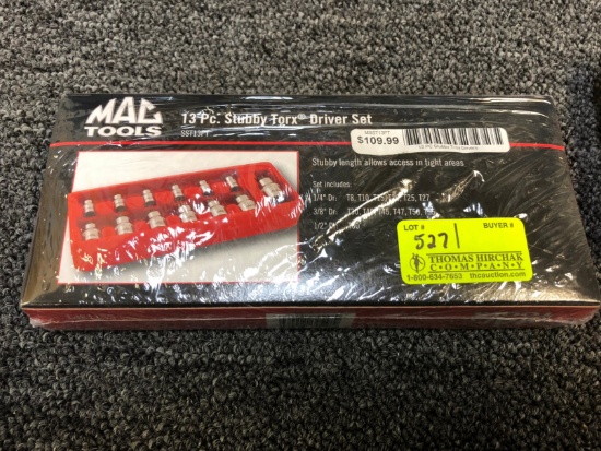 MAC 13-PC. Stubby Torx Driver Set