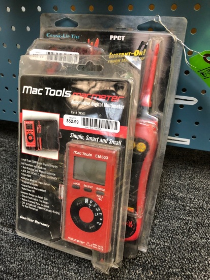 MAC Macmeter & Power Probe Continuity Tester