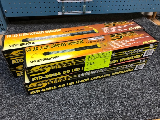 (4) LED Work Lights