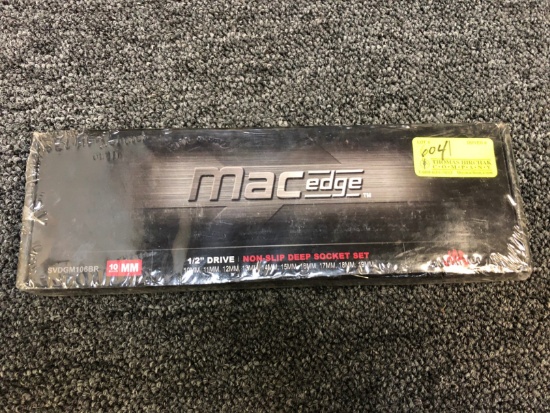 MAC 1/2" Drive 10-PC. Deep Socket Set