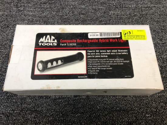 MAC Composite Rechargeable Hybrid Work light