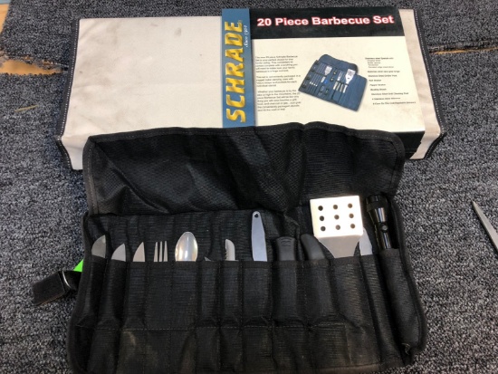Schrade BBQ Set & Dorcy Camping Utensil Set