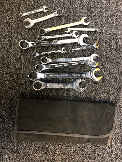 (11) MAC Combination Wrenches