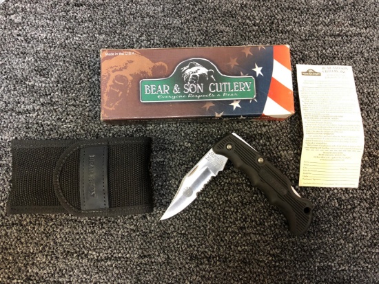 Bear & Sons 5-1/4" Cushion Grip Folding Knife