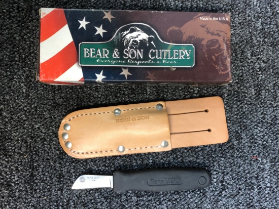 Bear & Sons 6-1/4" Round Nose Stripping Knife