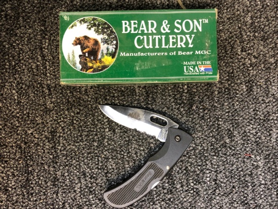 Bear & Sons 4-1/2" One-Hand-Opener Knife