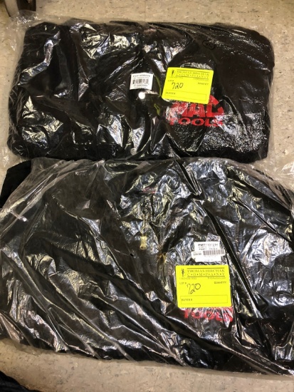 (2) MAC Heavy Jackets