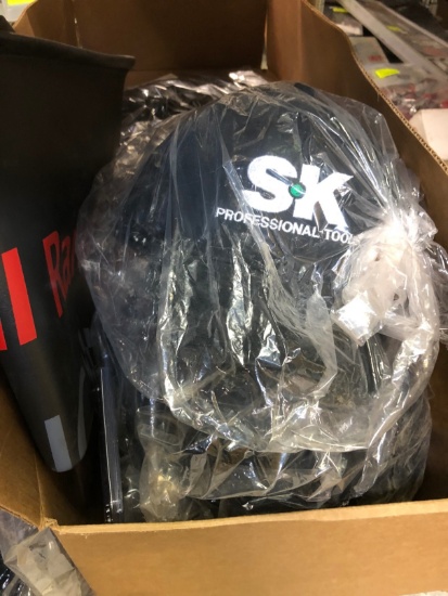 (1) Box: SK Promotional Hats & IR Poly Cover