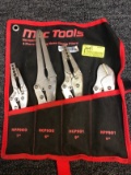 MAC 4pc. Locking Nose Clamp Plier Set