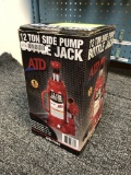 ATD 12-Ton Side Pump Bottle Jack