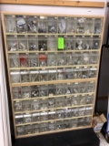 Cabinet Hardware Display w/ Contents