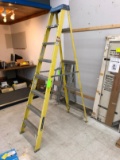 Louisville 8' Folding Fiberglass Step Ladder