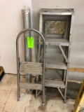 (2) Aluminum Step Ladders