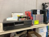 6 Disc CD Changer, Building Books & Video Tapes