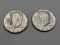 (2) 1964 Kennedy Half Dollars