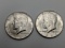 (2) 1964 Kennedy Half Dollars