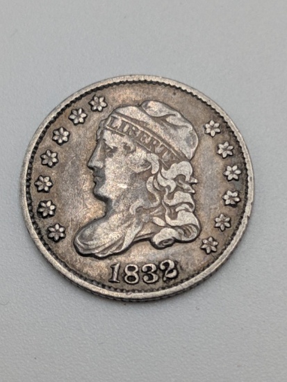 1832 Capped Bust 5¢