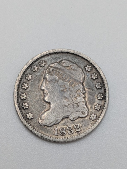 1832 Capped Bust 5¢