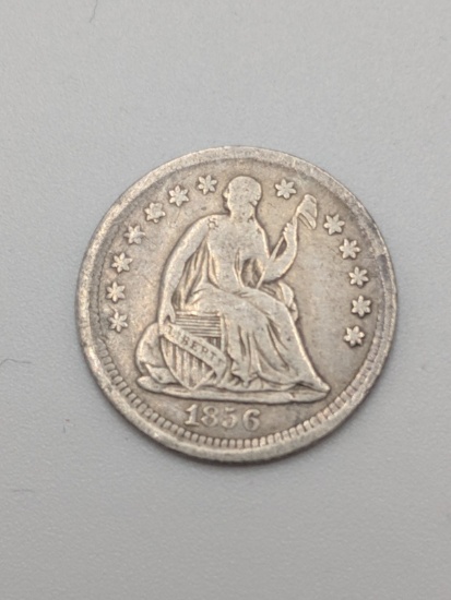 1856 Liberty Seated 5¢