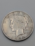 1922 D Peace $1