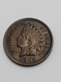 1904 Indian Head 1¢