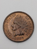 1907 Indian Head 1¢