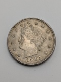 1901 Liberty Head 5¢