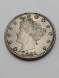 1883 Liberty Head 5¢