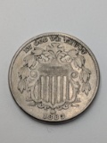 1883 Shield 5¢