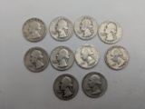 (9) Asst. Washington 25¢