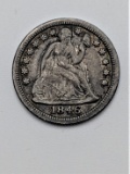 1846 Liberty Seated 10¢