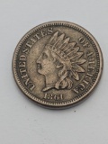 1861 Indian Head 1¢