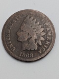 1868 Indian Head 1¢