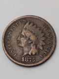 1875 Indian Head 1¢