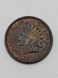 1891 Indian Head 1¢