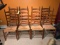 (8) Ladder-Back Dining Chairs