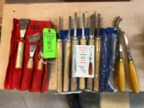 (11) Asst. Woodworking Chisels