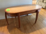 R. Haver Birds Eye Maple & Cherry Coffee Table