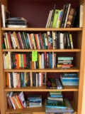 Books on Living Room Shelf