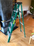 Louisville 6' Fiberglass Folding Step Ladder