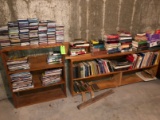 (2) Bookshelves & Contents